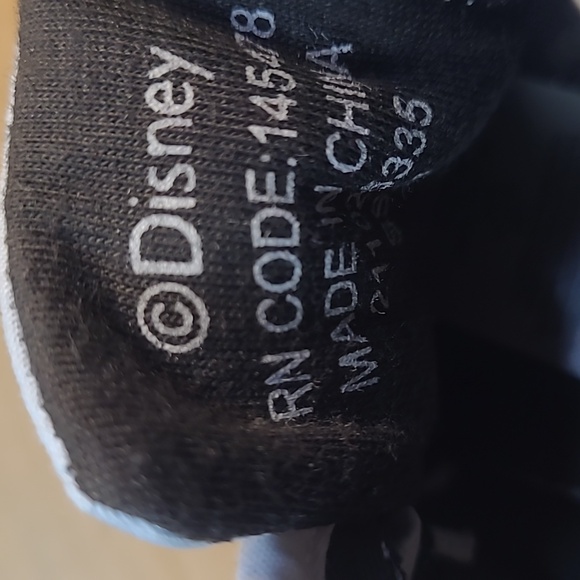 Disney Light Blue White Canvas Infant Shoes - Picture 10 of 10